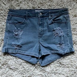 PacSun Distressed Jean Shorts